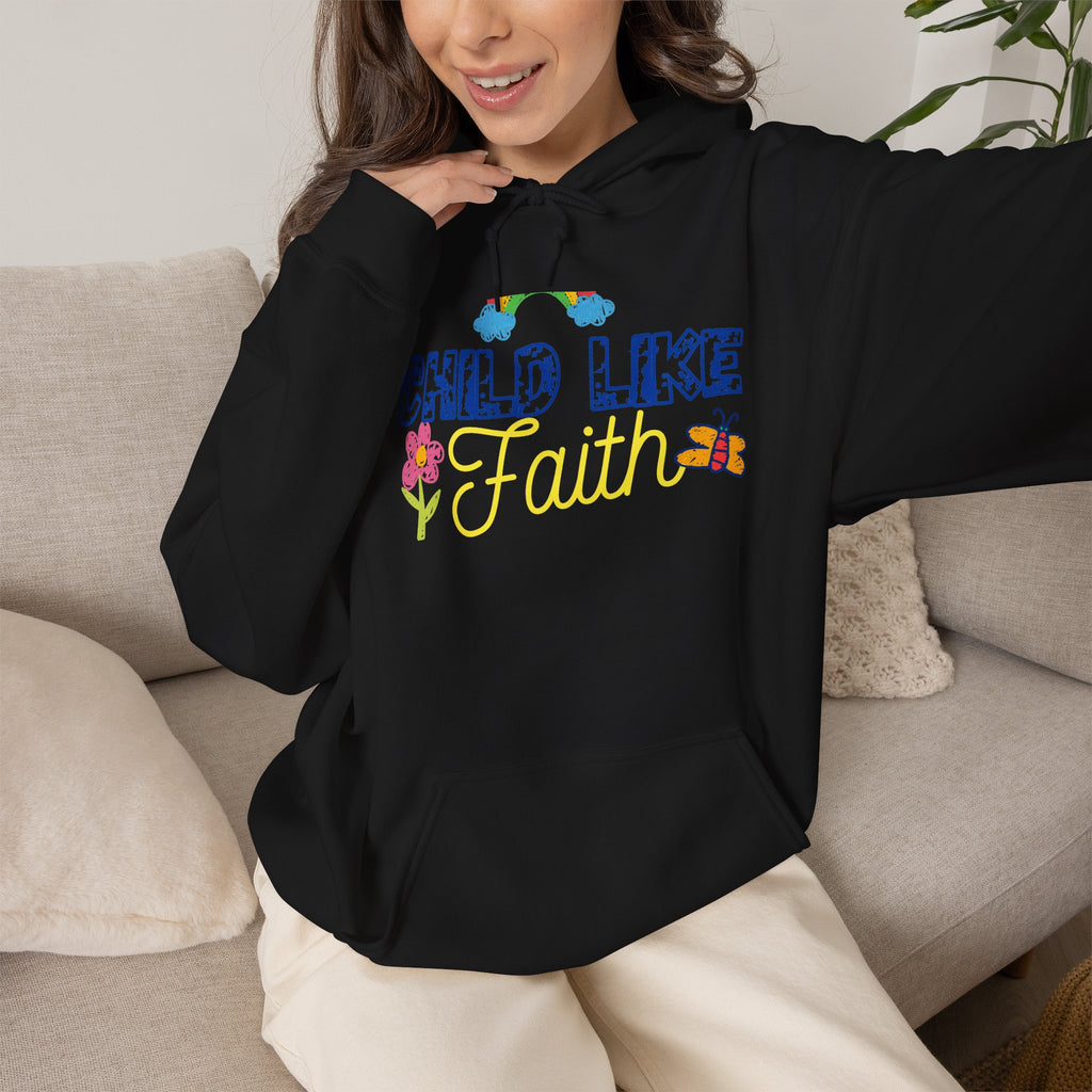 Child Like Faith Design - Unisex Heavy Blend™ Hooded Sweatshirt