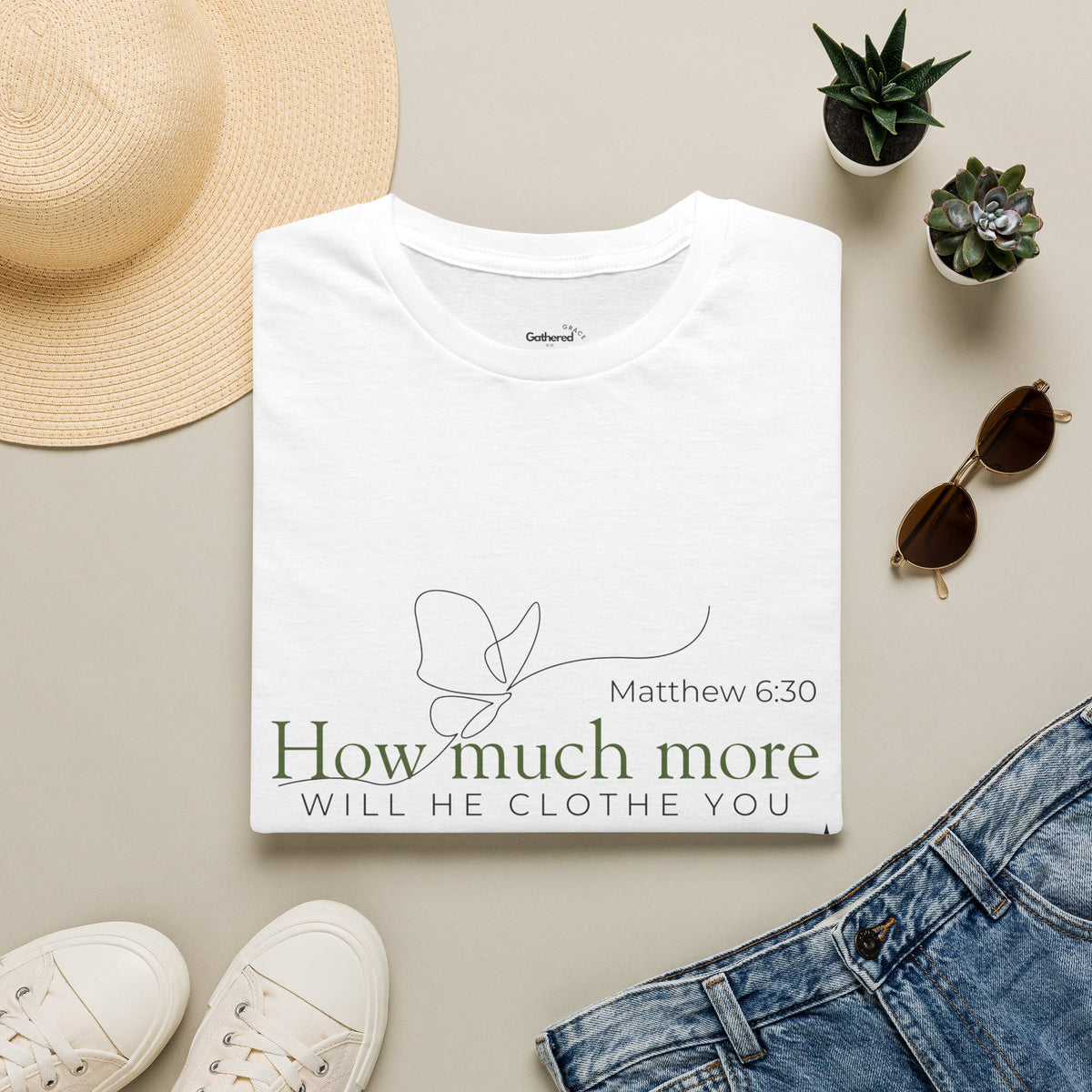 Minimalist Christian T-Shirt - Cotton soft