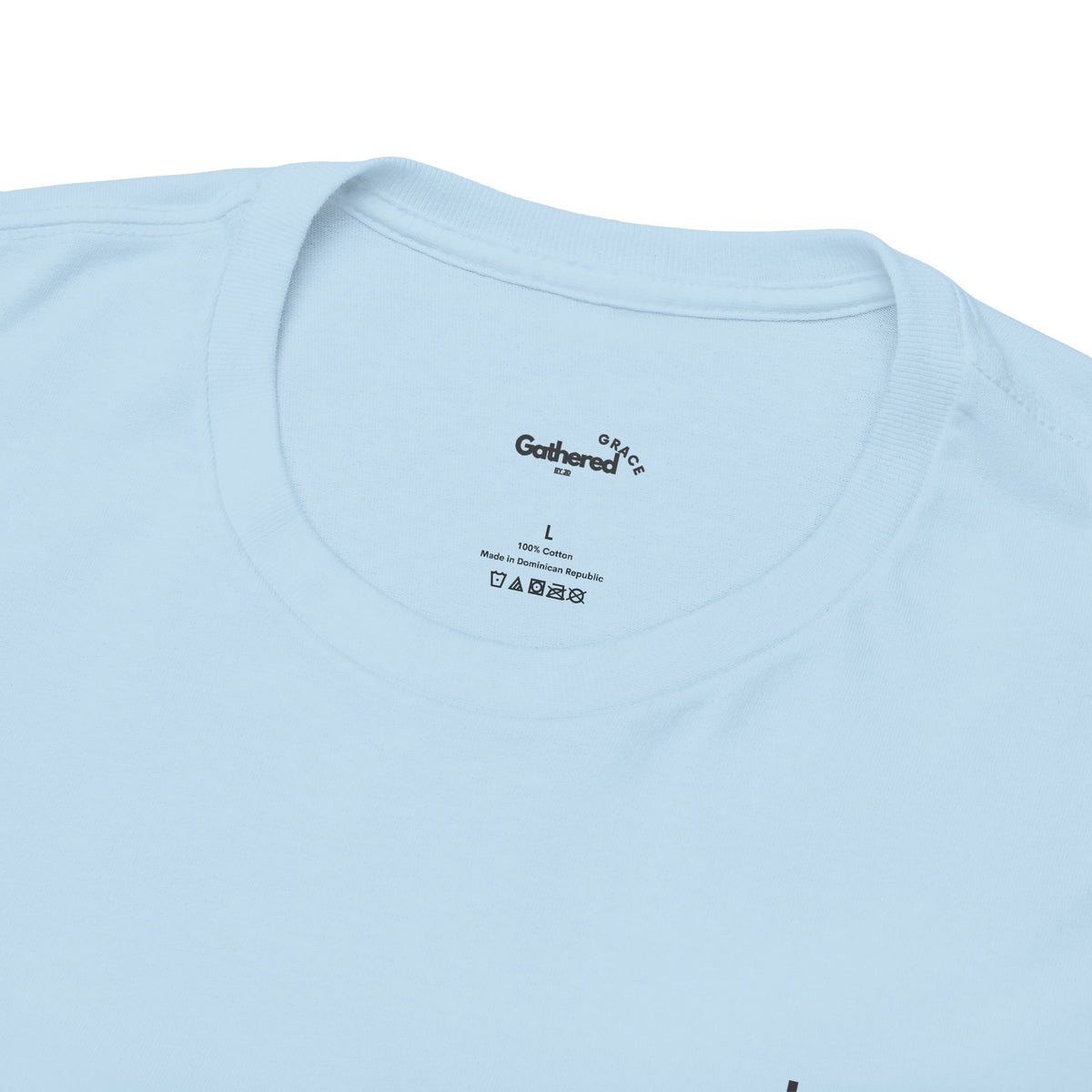 Salt & Light Tee | inspirational Quote at the Back