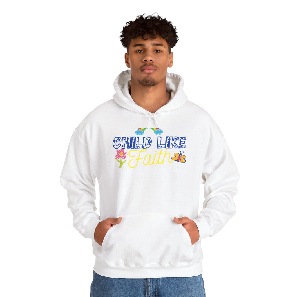 Child Like Faith Design - Unisex Heavy Blend™ Hooded Sweatshirt