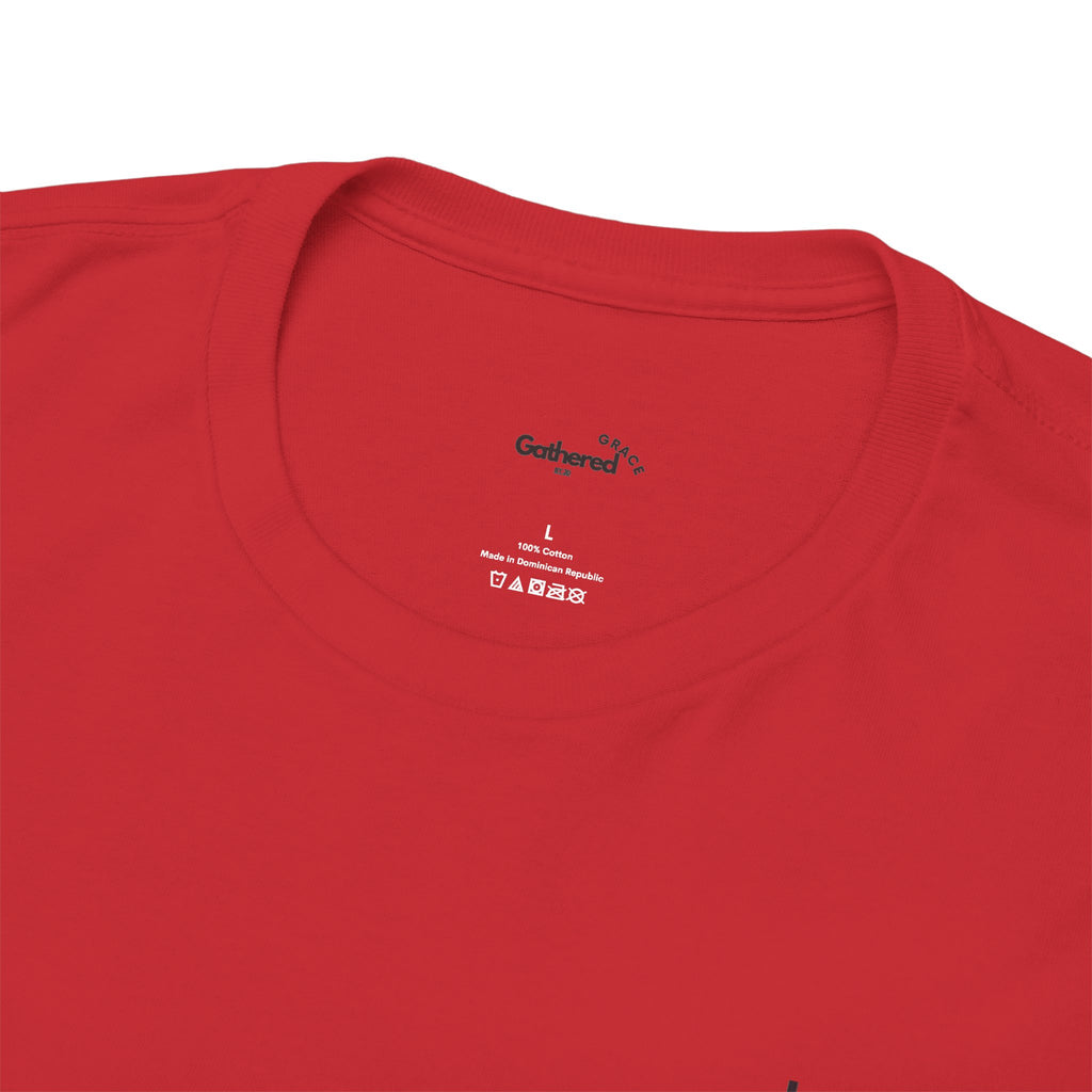 Salt & Light Tee | inspirational Quote at the Back
