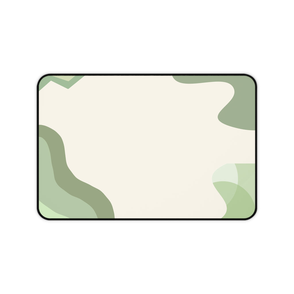 Abstract Green Camouflage Desk Mat | Mouse Pad Desk Mat