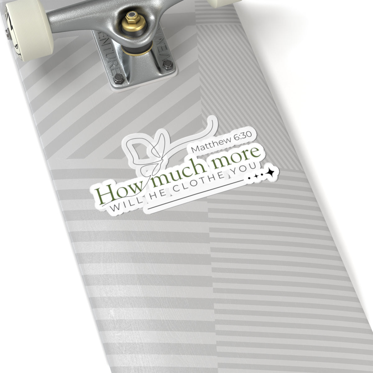 motivational stickers - Matthew 6:30