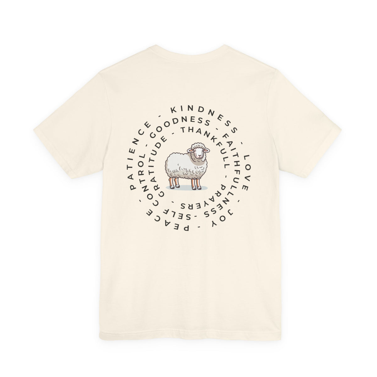 Minimalist White Tee — "I Am the One He Left Me To Find"