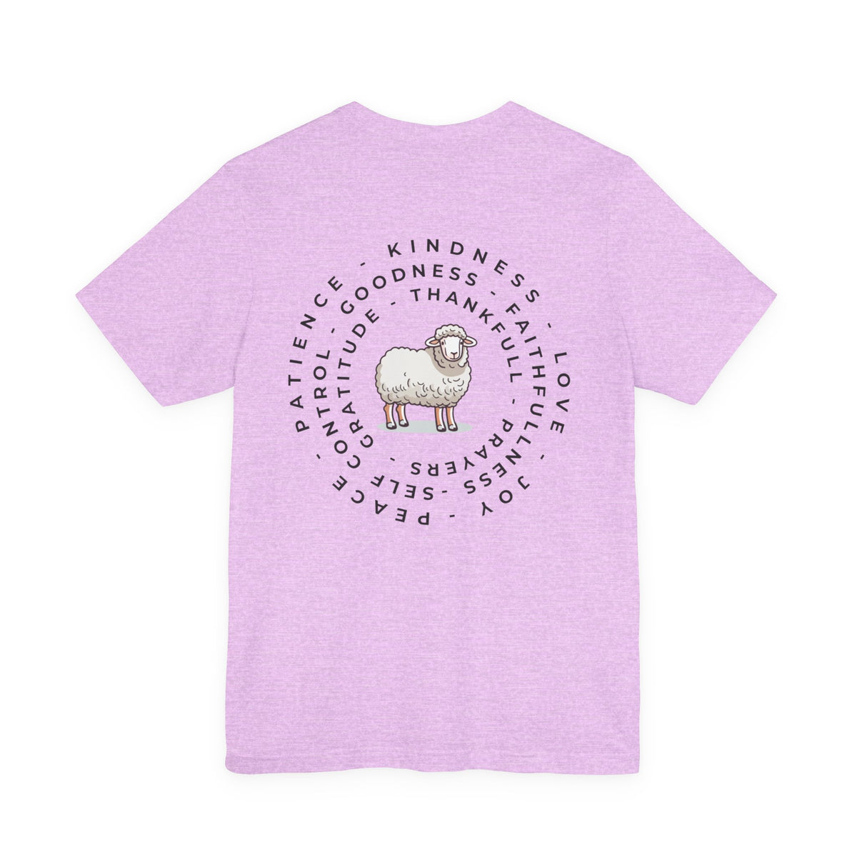 Minimalist White Tee — "I Am the One He Left Me To Find"