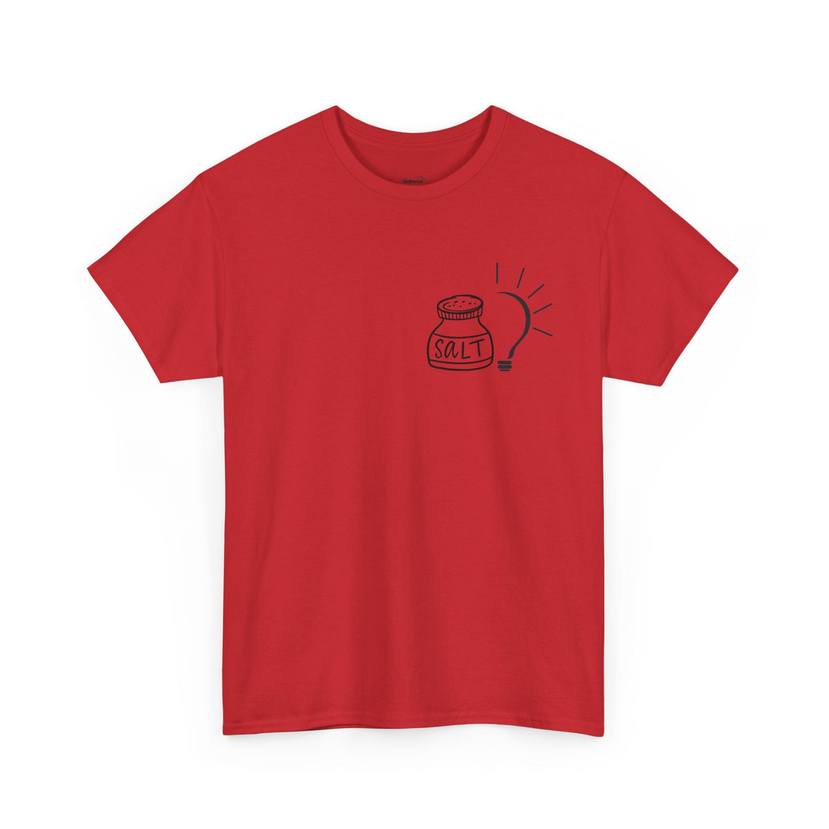 Salt & Light Tee | inspirational Quote at the Back