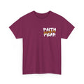 Faith over Fear Faith Shirt | Motivational verse at the back