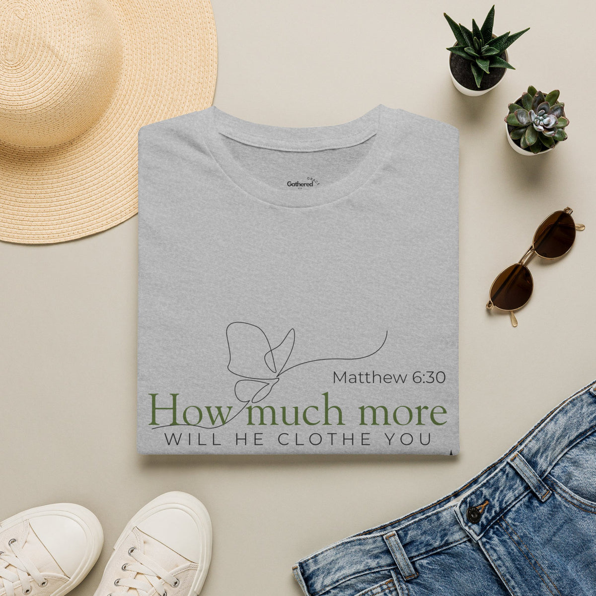 Minimalist Christian T-Shirt - Cotton soft