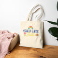 Childlike faith printed in Cotton Canvas Tote Bag