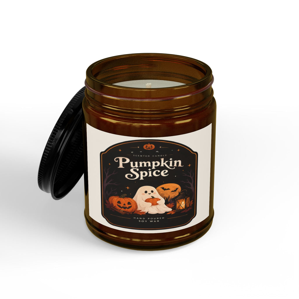 Pumpkin Spice Candle Jar | Soy Candle 4 and 9 0z