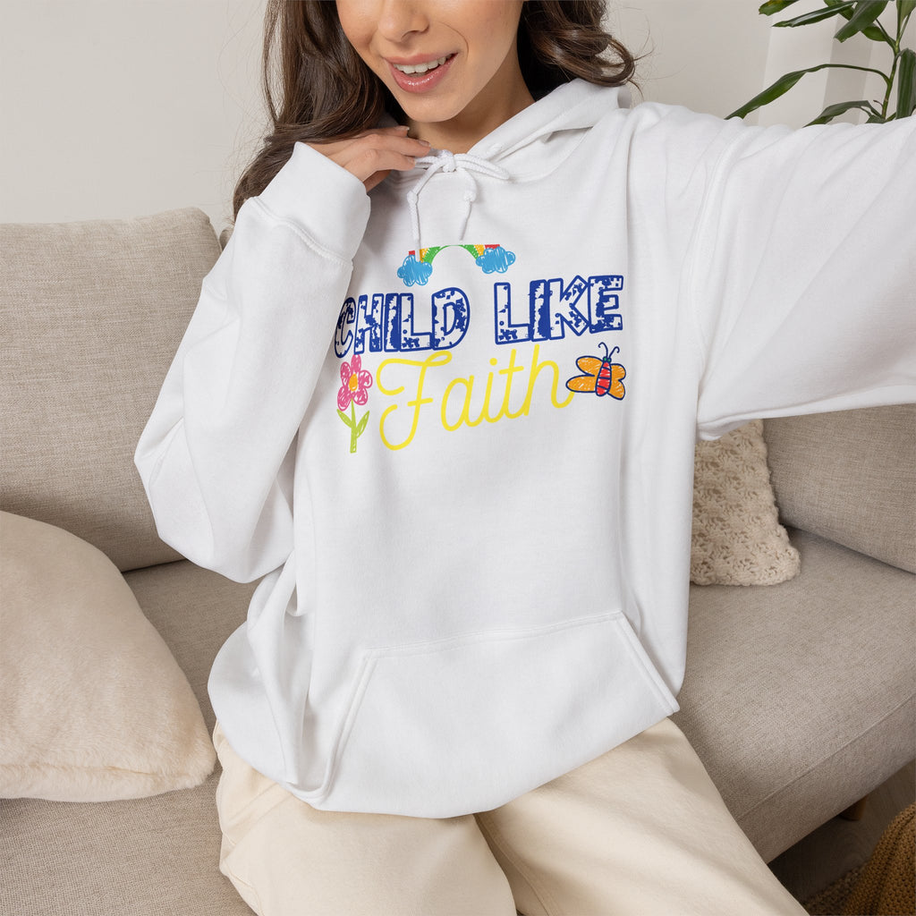 Child Like Faith Design - Unisex Heavy Blend™ Hooded Sweatshirt