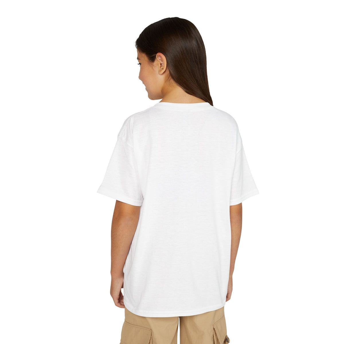 Child Like Faith Youth T-Shirt | Rainbow, Flower, Butterfly