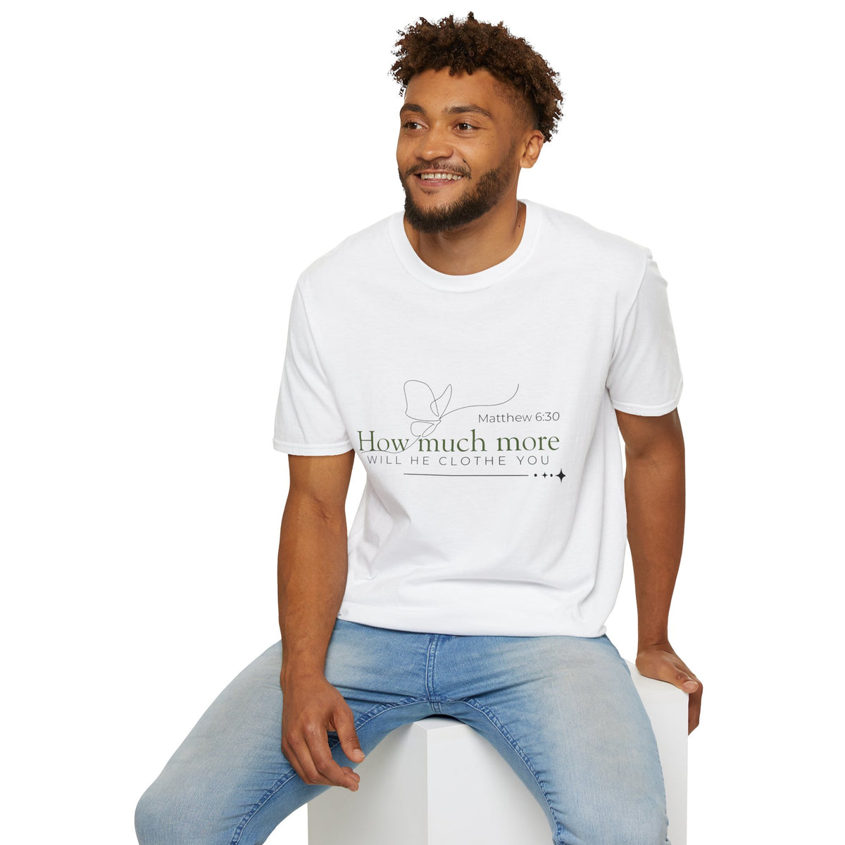 Minimalist Christian T-Shirt - Cotton soft