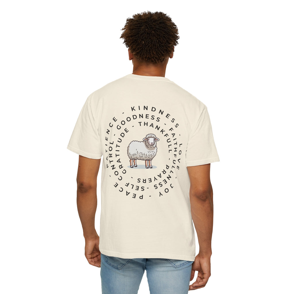 Sheep Values Tee | Kindness Patience Gratitude Peace Love T-Shirt