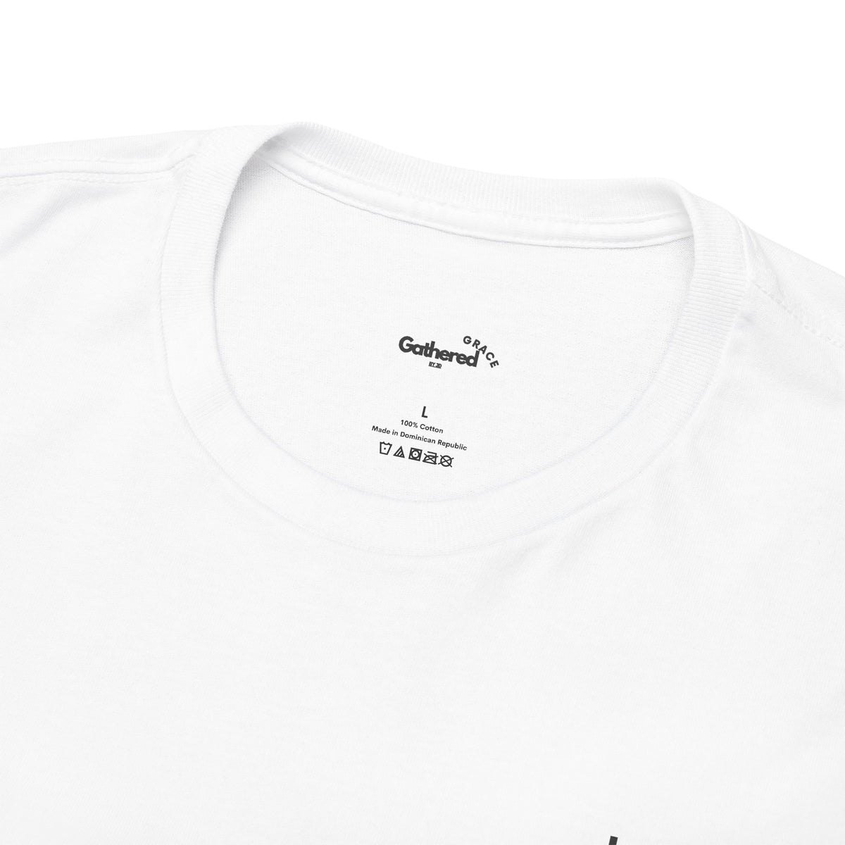 Salt & Light Tee | inspirational Quote at the Back