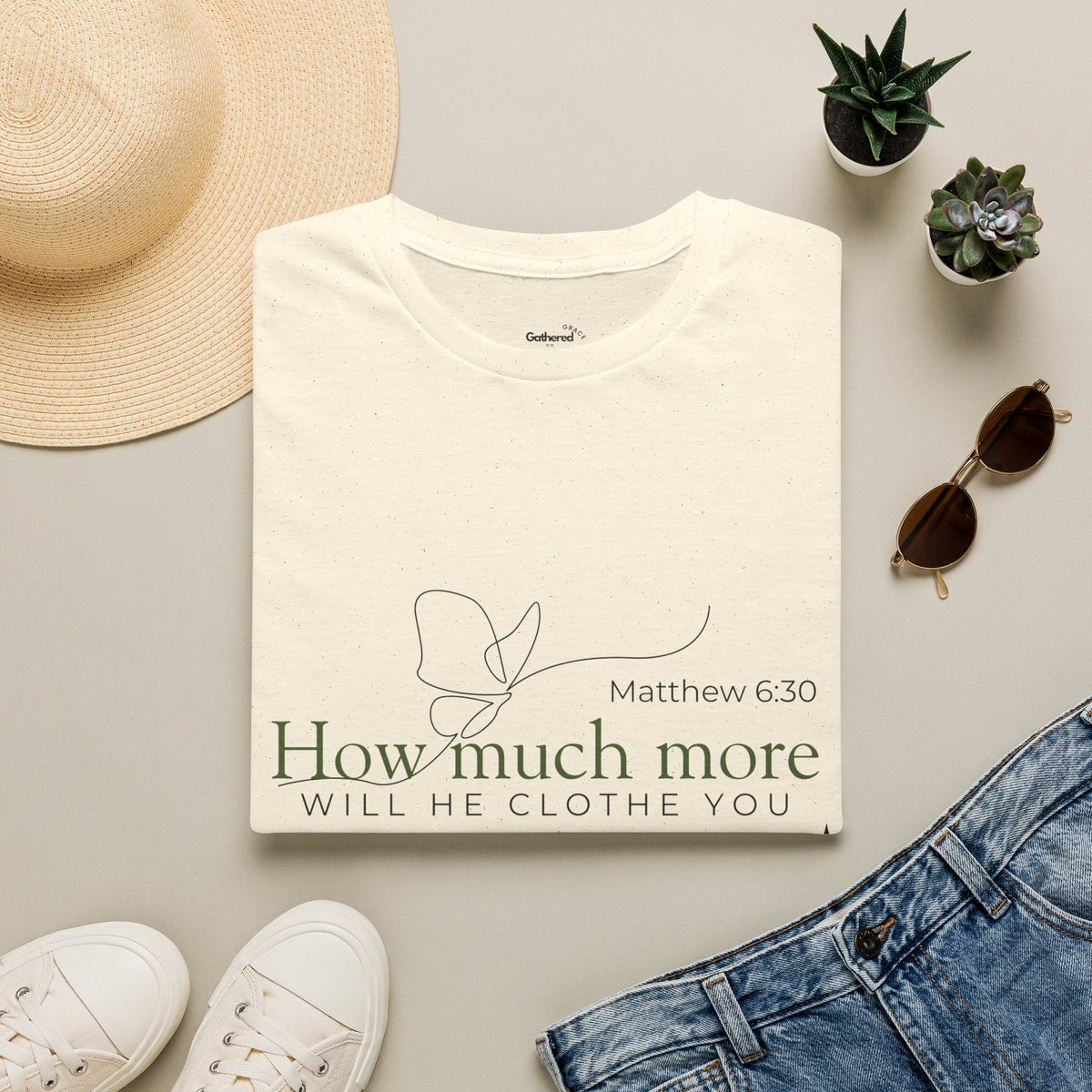 Minimalist Christian T-Shirt - Cotton soft