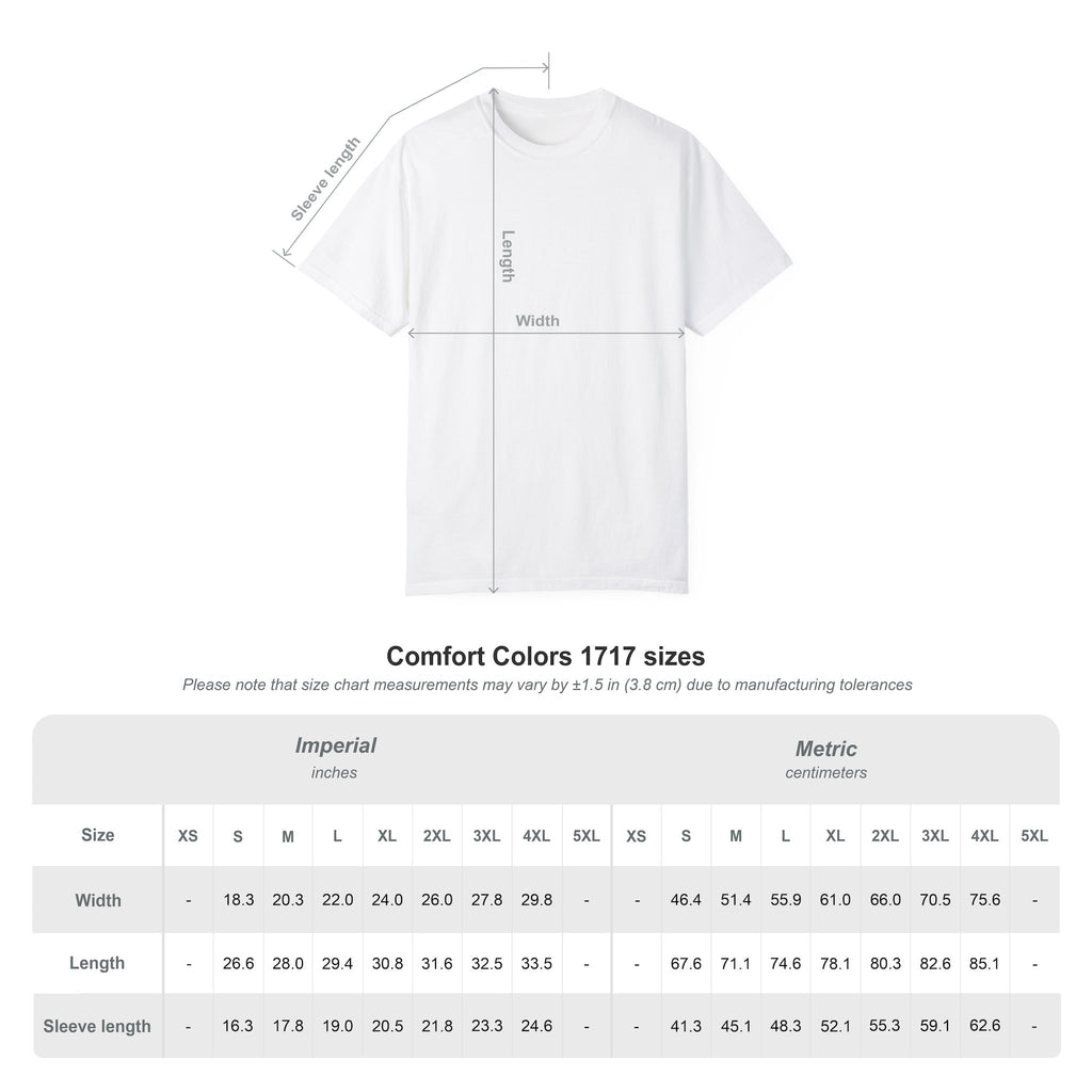 Child Like Faith Print - Unisex Garment-Dyed T-shirt