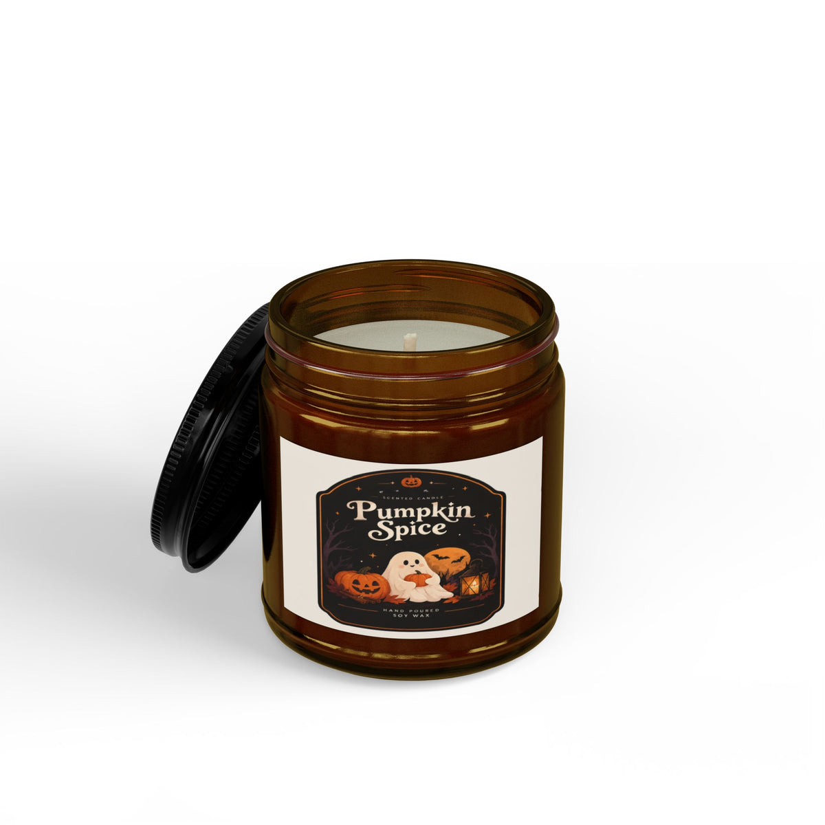 Pumpkin Spice Candle Jar | Soy Candle 4 and 9 0z