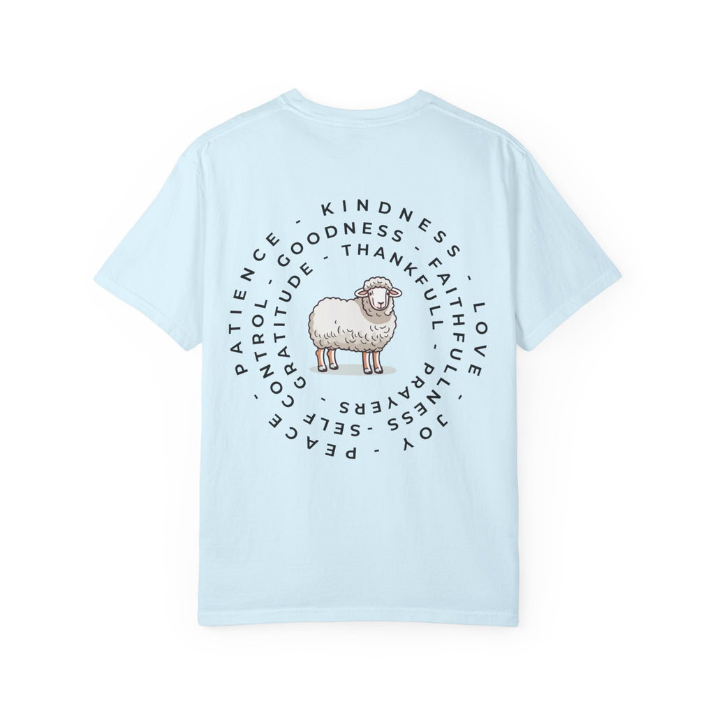 Sheep Values Tee | Kindness Patience Gratitude Peace Love T-Shirt