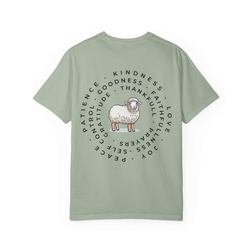 Sheep Values Tee | Kindness Patience Gratitude Peace Love T-Shirt