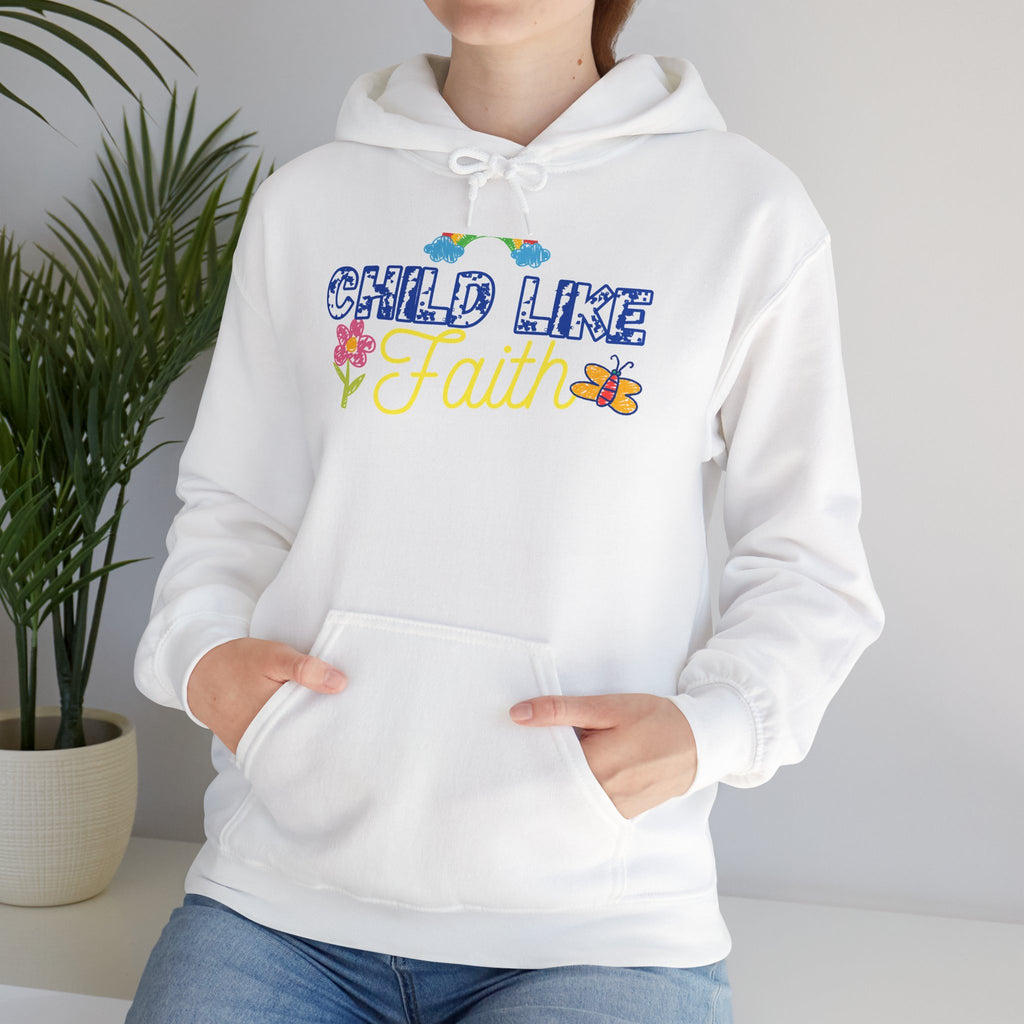 Child Like Faith Design - Unisex Heavy Blend™ Hooded Sweatshirt