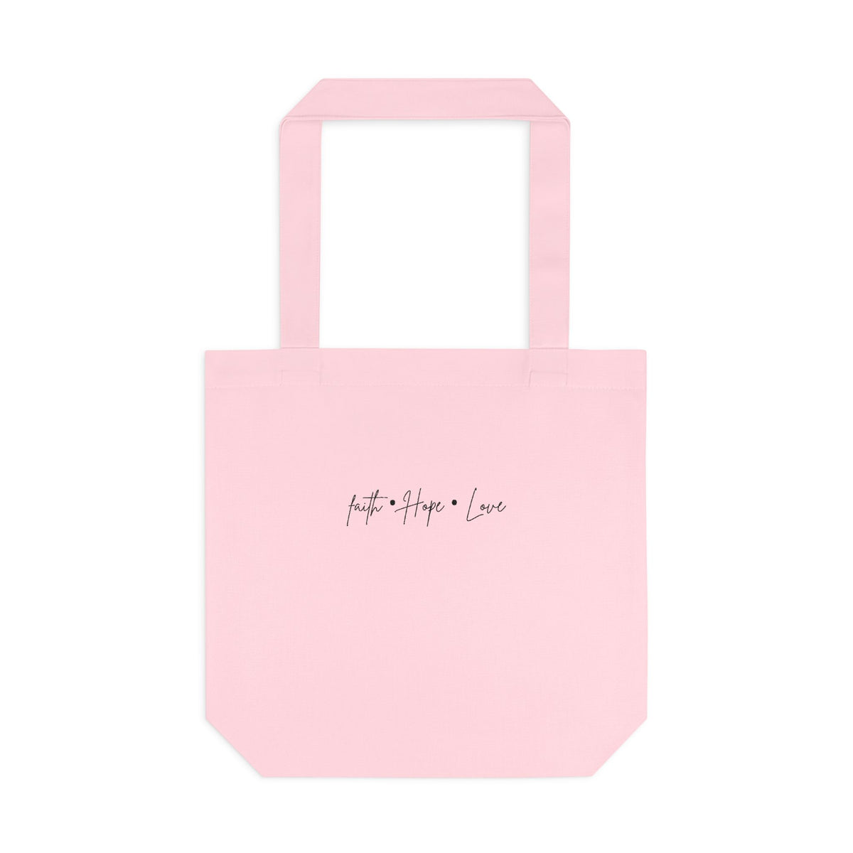 Orange Floral Square Collage Tote