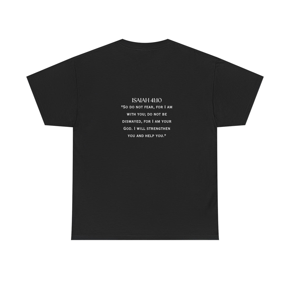 Faith over Fear Faith Shirt | Motivational verse at the back