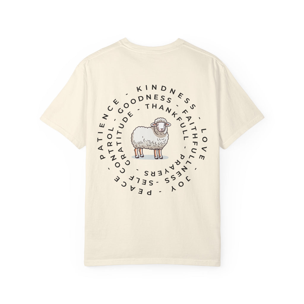Sheep Values Tee | Kindness Patience Gratitude Peace Love T-Shirt