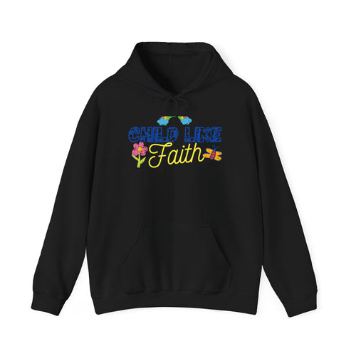 Child Like Faith Design - Unisex Heavy Blend™ Hooded Sweatshirt