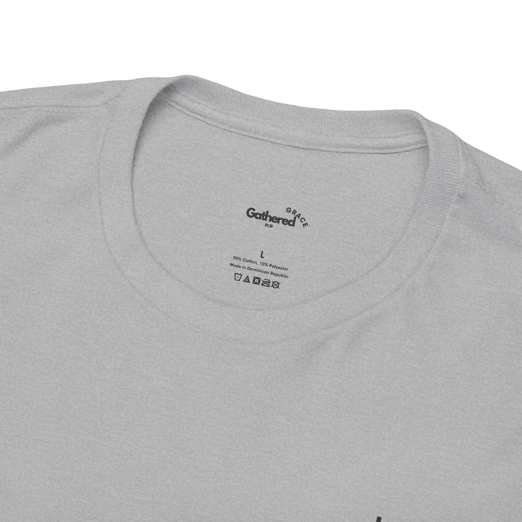 Salt & Light Tee | inspirational Quote at the Back