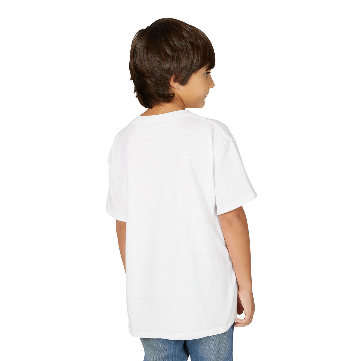 Child Like Faith Youth T-Shirt | Rainbow, Flower, Butterfly