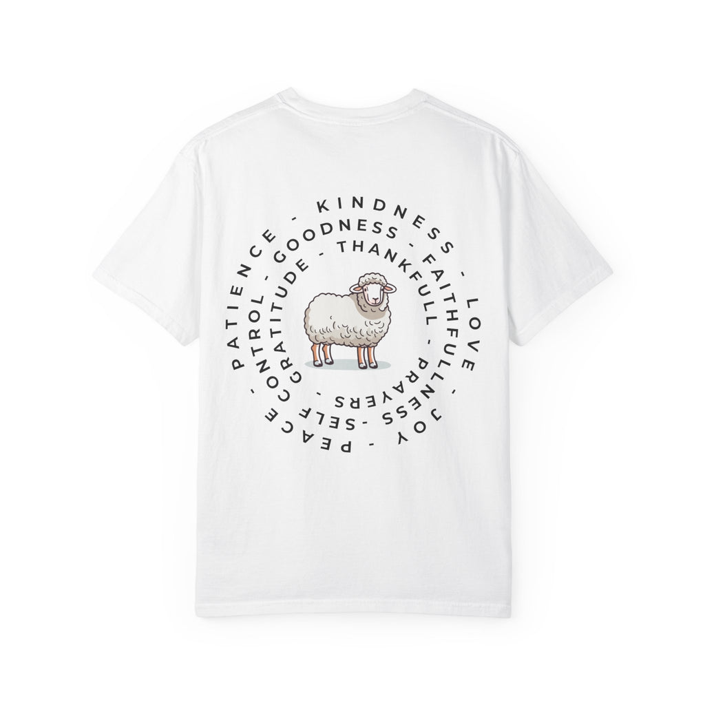 Sheep Values Tee | Kindness Patience Gratitude Peace Love T-Shirt