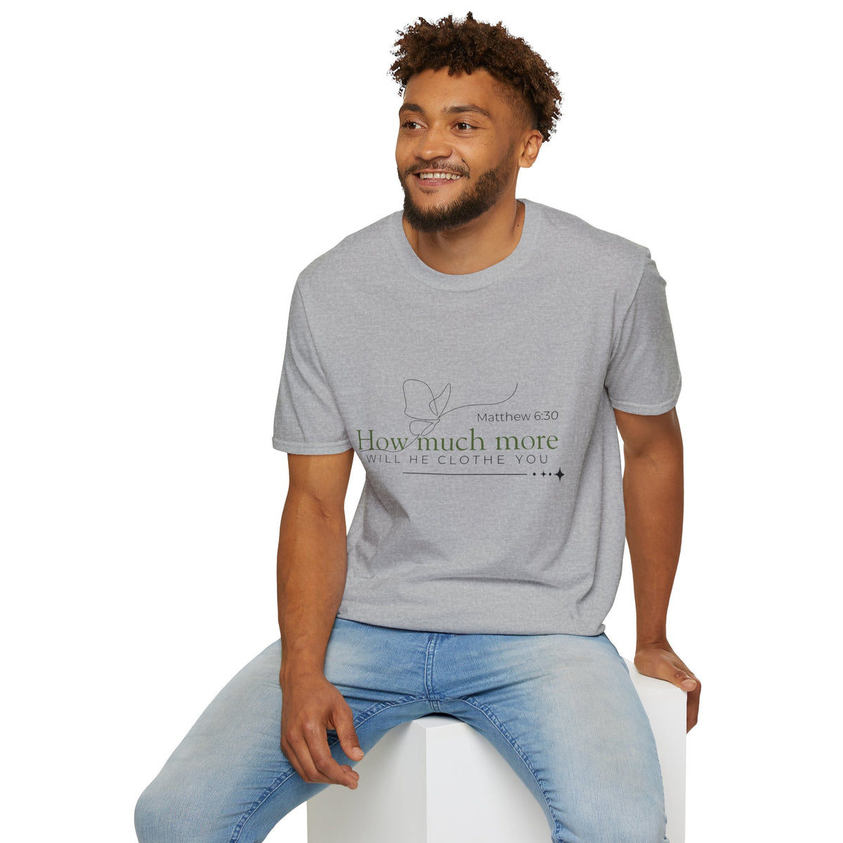 Minimalist Christian T-Shirt - Cotton soft