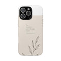 He Makes All Things New phone case | Scripture iPhone case, minimalist botanical