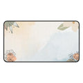 Pastel Watercolor Botanical Desk Mat | Neoprene, Anti-Slip, Calming Workspace